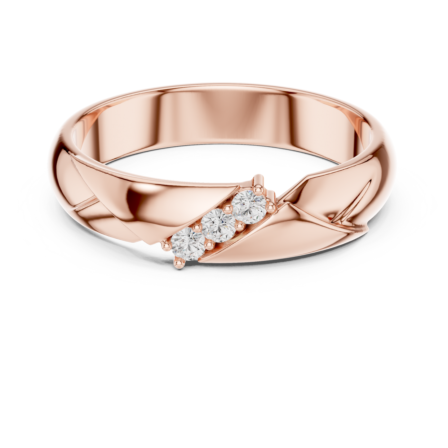 JÄGER JEWEL Sculpted Crest Diamond Ring – JÄGER Metal