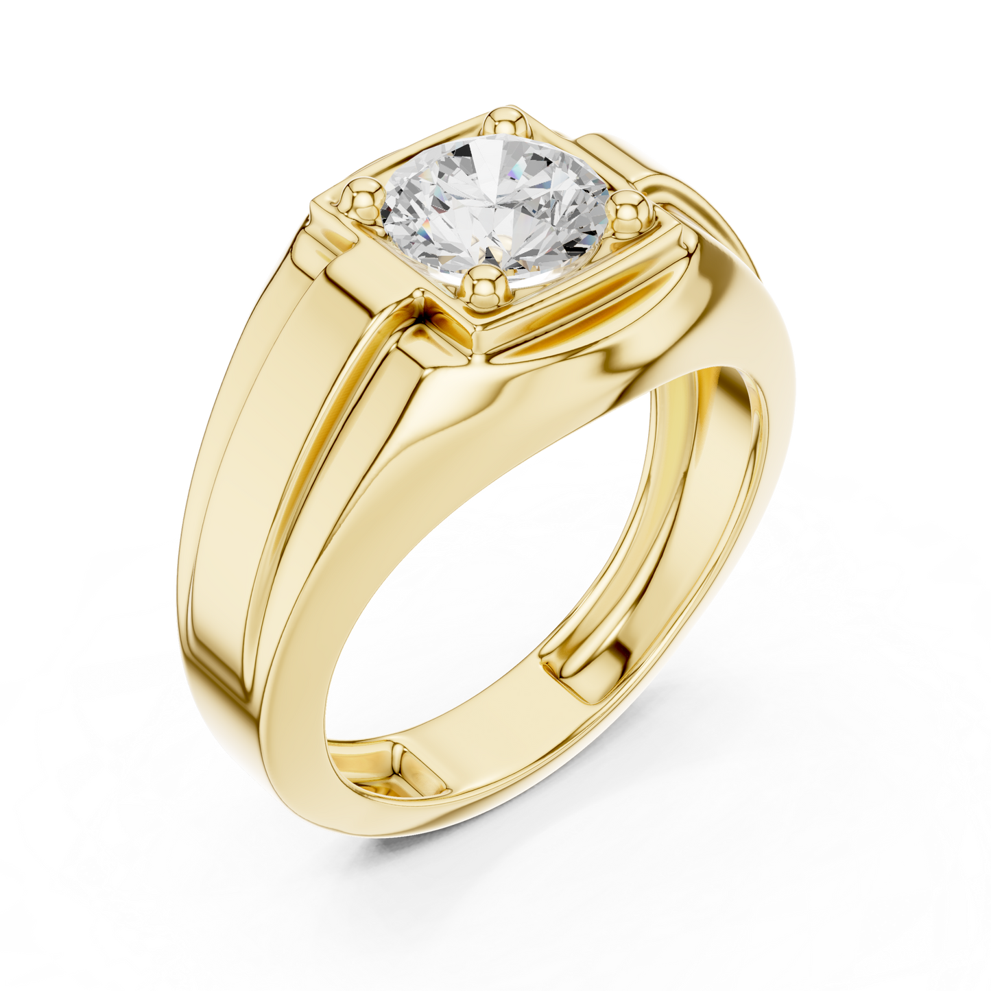 JÄGER JEWEL Sovereign Rise Diamond Ring – JÄGER Metal