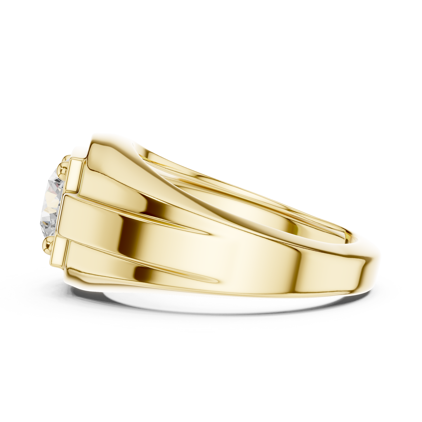 JÄGER JEWEL Sovereign Rise Diamond Ring – JÄGER Metal