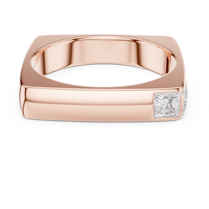 JÄGER JEWEL Dual Prism Diamond Ring – JÄGER Metal