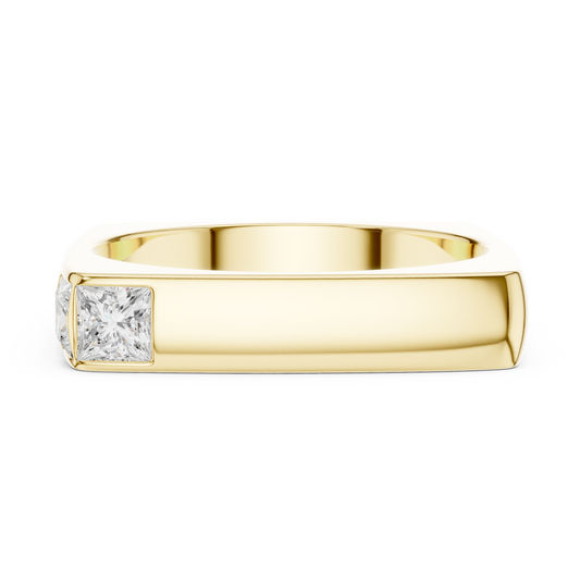 JÄGER JEWEL Dual Prism Diamond Ring – JÄGER Metal