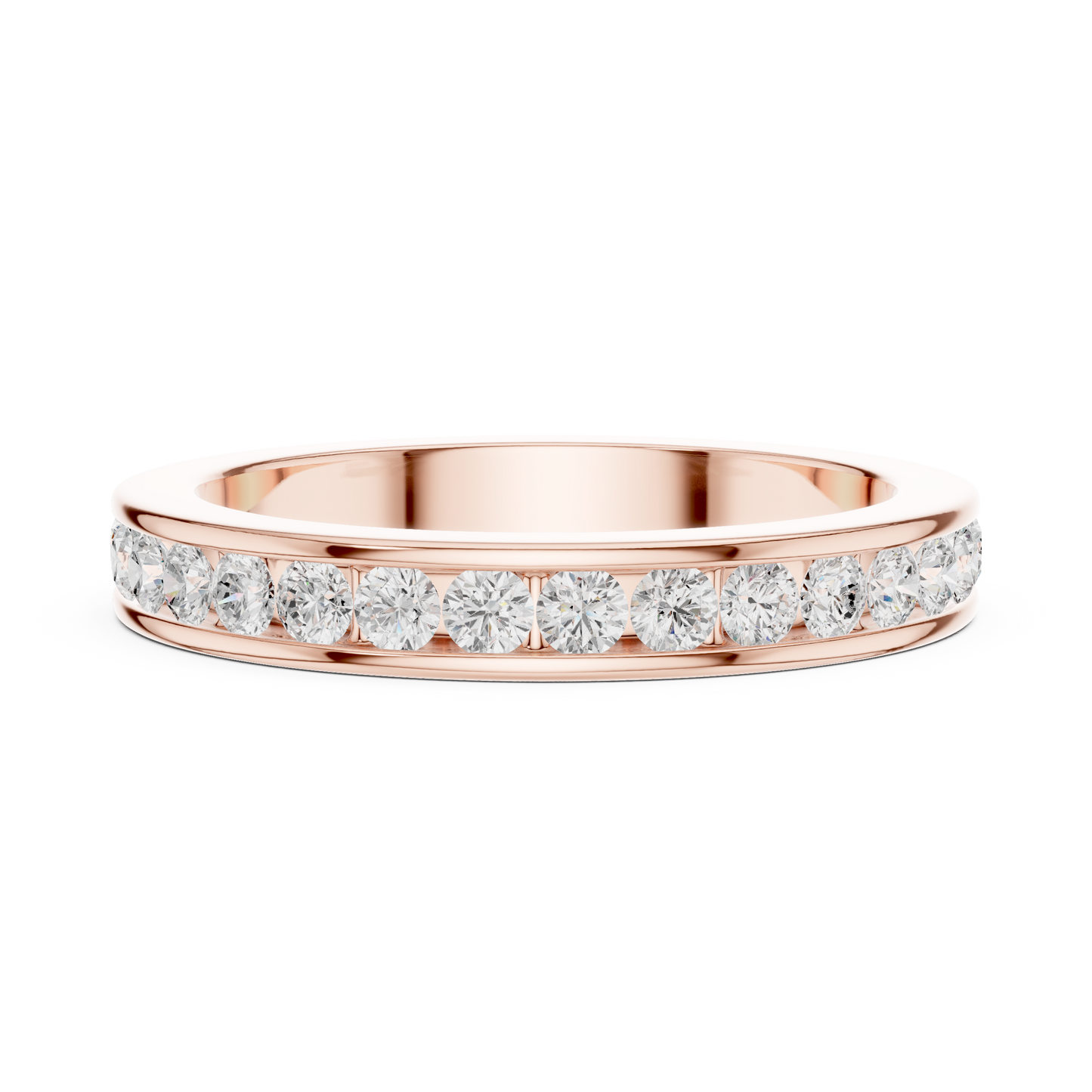 JÄGER JEWEL Eternal Line Diamond Band – JÄGER Metal