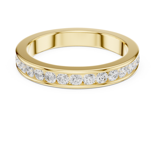 JÄGER JEWEL Eternal Line Diamond Band – JÄGER Metal