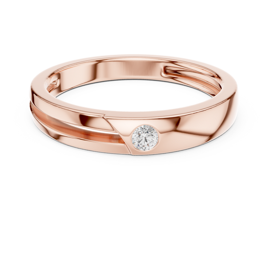 JÄGER JEWEL Focus Point Diamond Band – JÄGER Metal