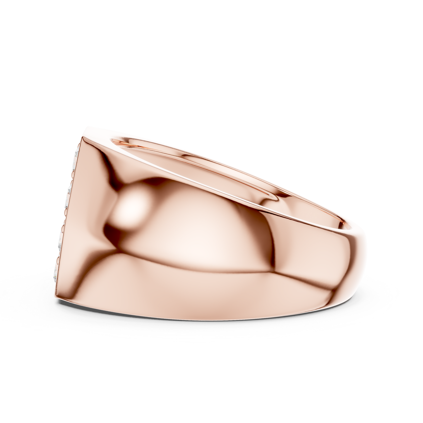 JÄGER JEWEL Regal Crest Pavé Diamond Ring – JÄGER Metal