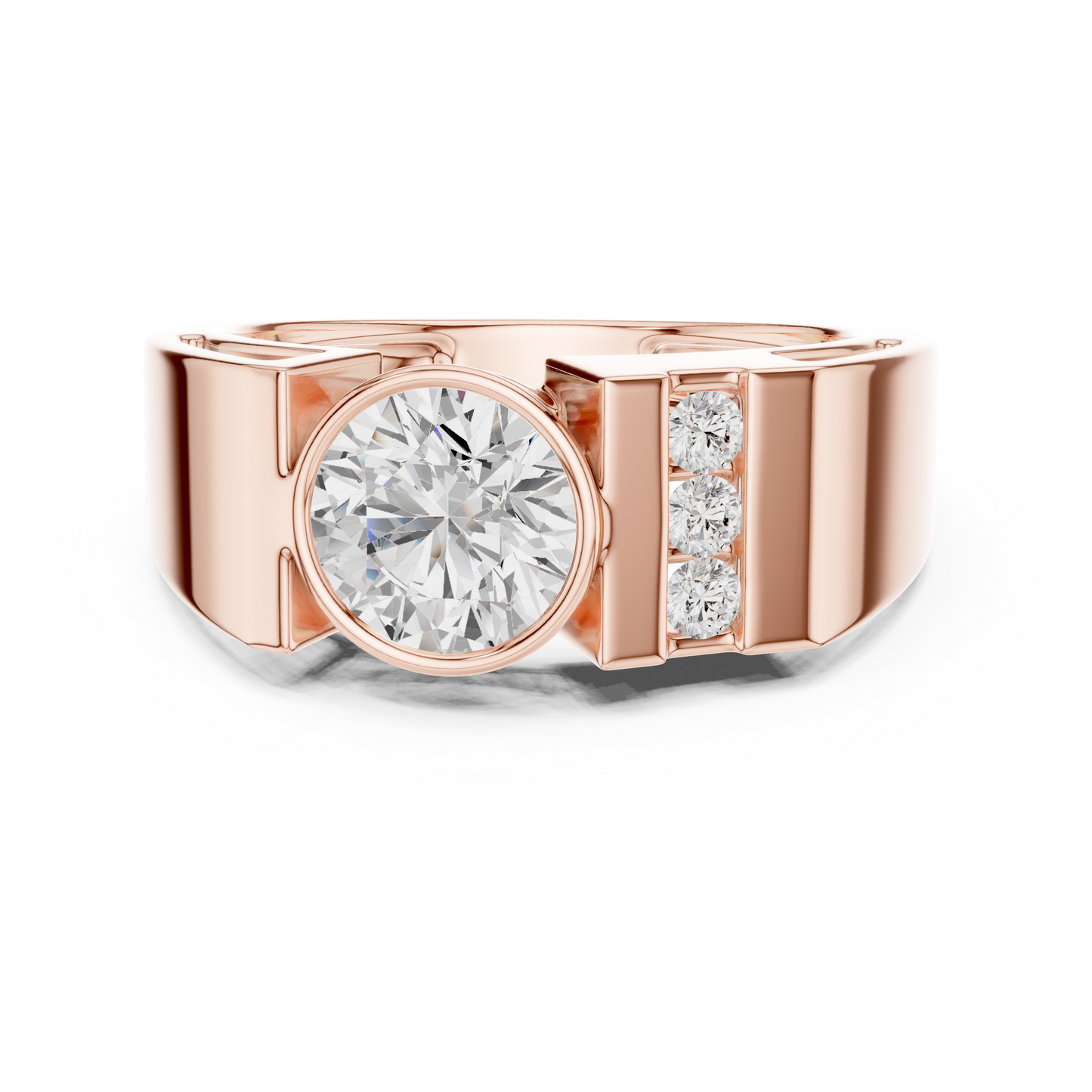 JÄGER JEWEL Orbit Crest Diamond Ring – JÄGER Metal