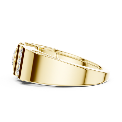 JÄGER JEWEL Orbit Crest Diamond Ring – JÄGER Metal