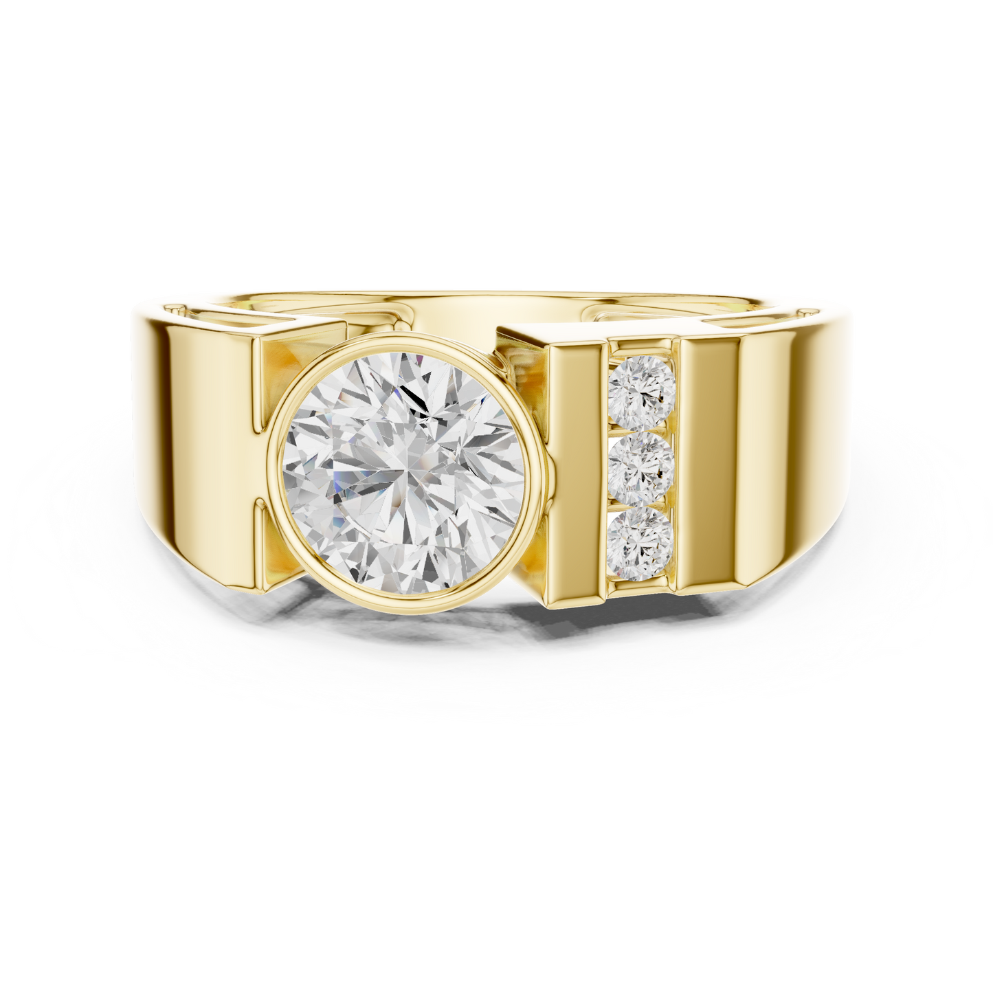 JÄGER JEWEL Orbit Crest Diamond Ring – JÄGER Metal