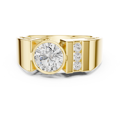 JÄGER JEWEL Orbit Crest Diamond Ring – JÄGER Metal