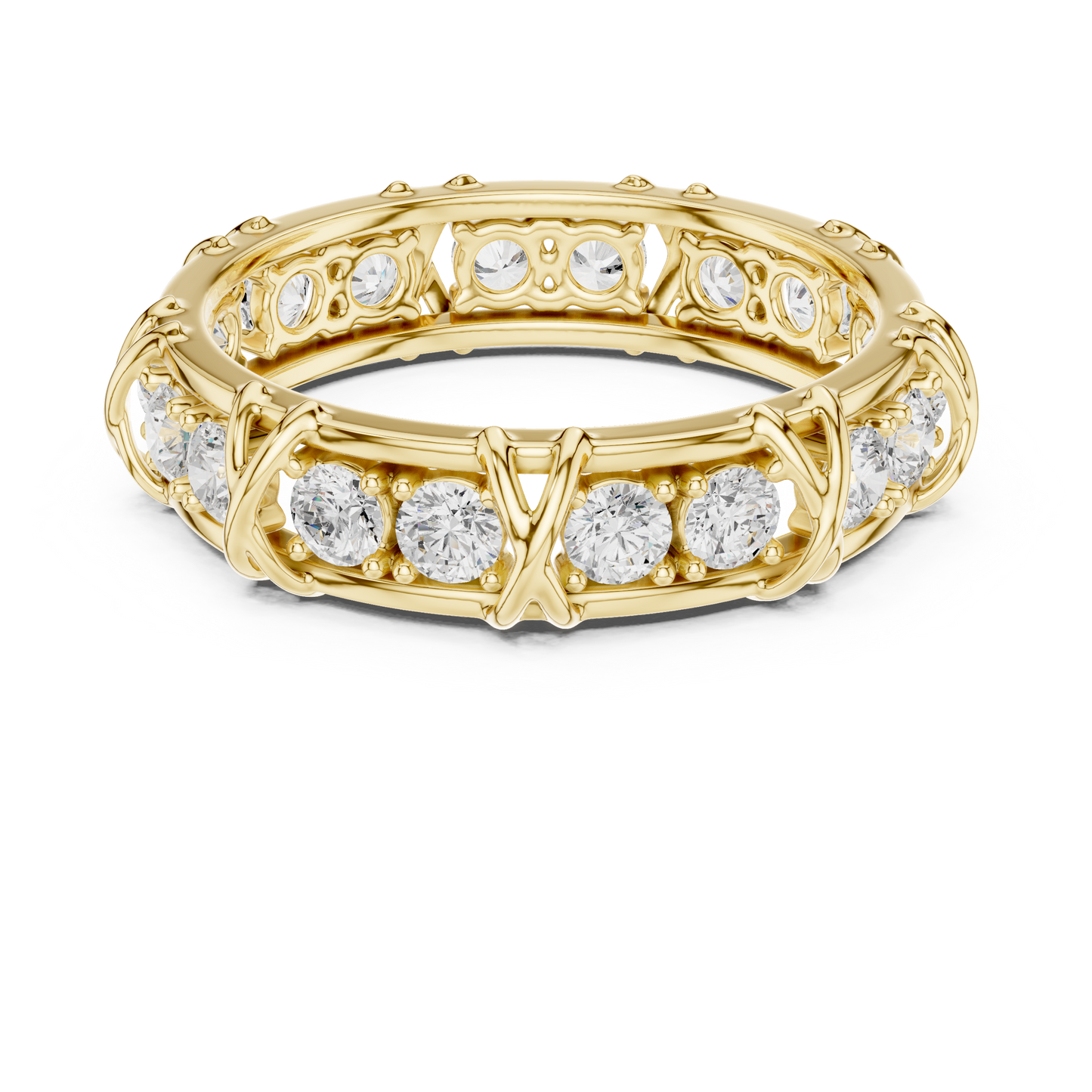 JÄGER JEWEL Eternal Link Diamond Band – JÄGER Metal