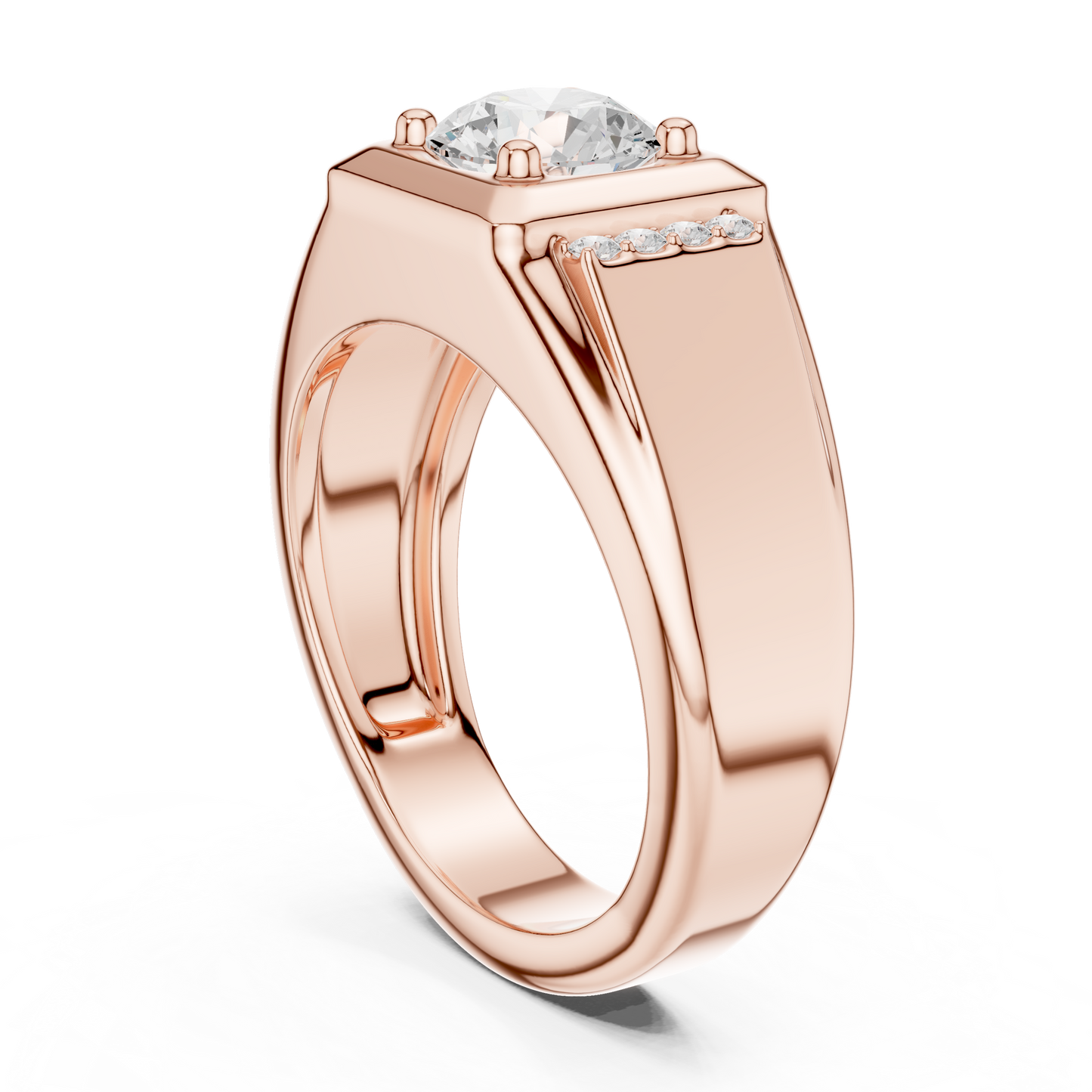 JÄGER JEWEL Sovereign Frame Diamond Ring – JÄGER Metal