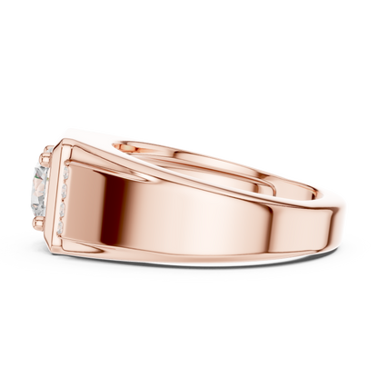 JÄGER JEWEL Sovereign Frame Diamond Ring – JÄGER Metal