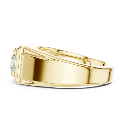 JÄGER JEWEL Sovereign Frame Diamond Ring – JÄGER Metal