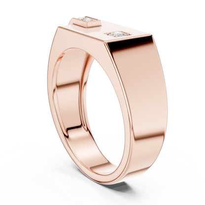 JÄGER JEWEL Dual Accent Block Ring – JÄGER Metal