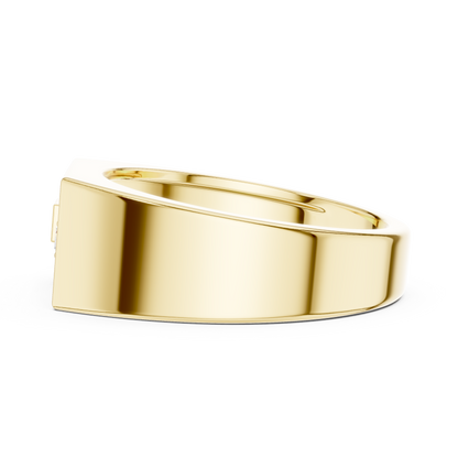 JÄGER JEWEL Dual Accent Block Ring – JÄGER Metal