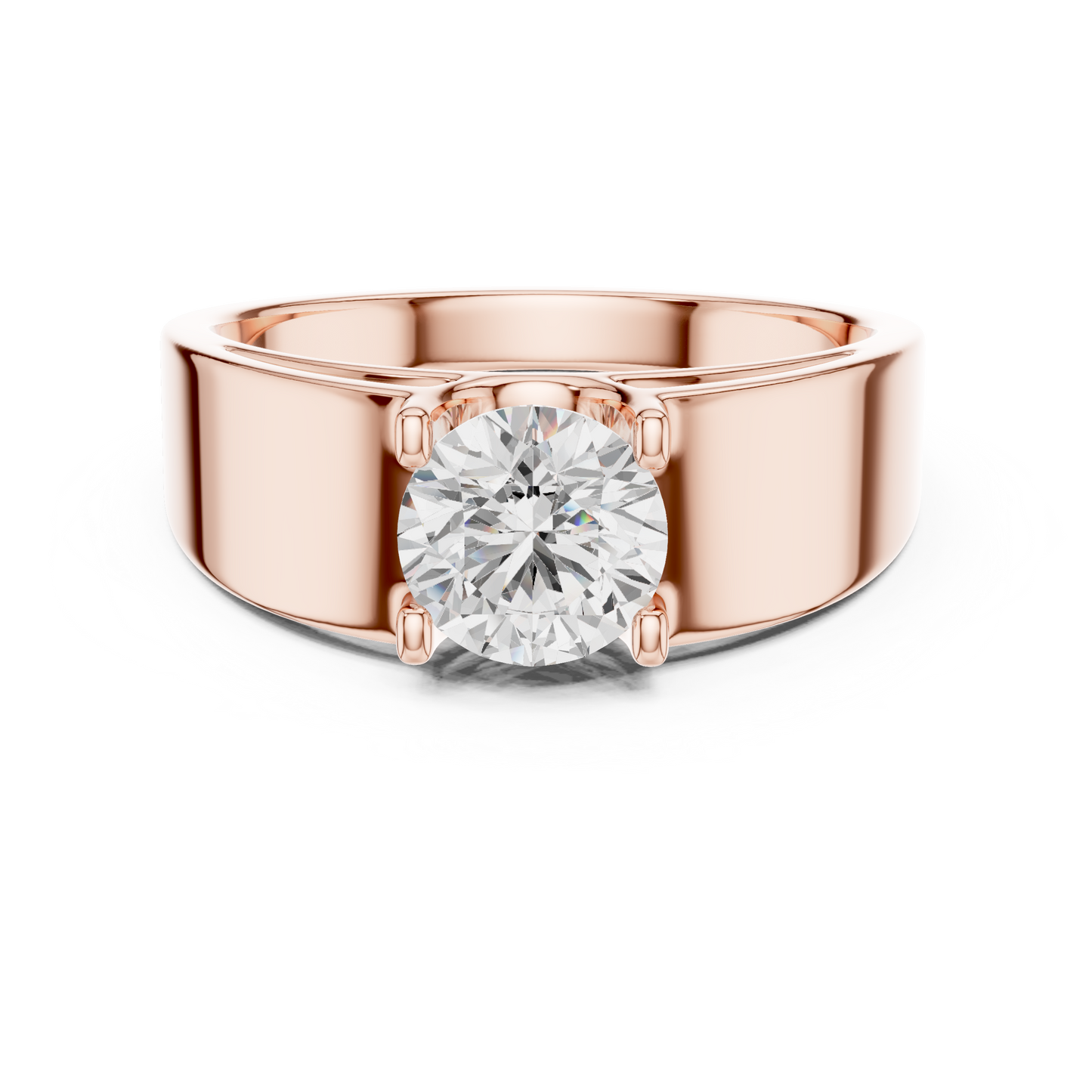 JÄGER JEWEL Signature Solitaire Band – JÄGER Metal