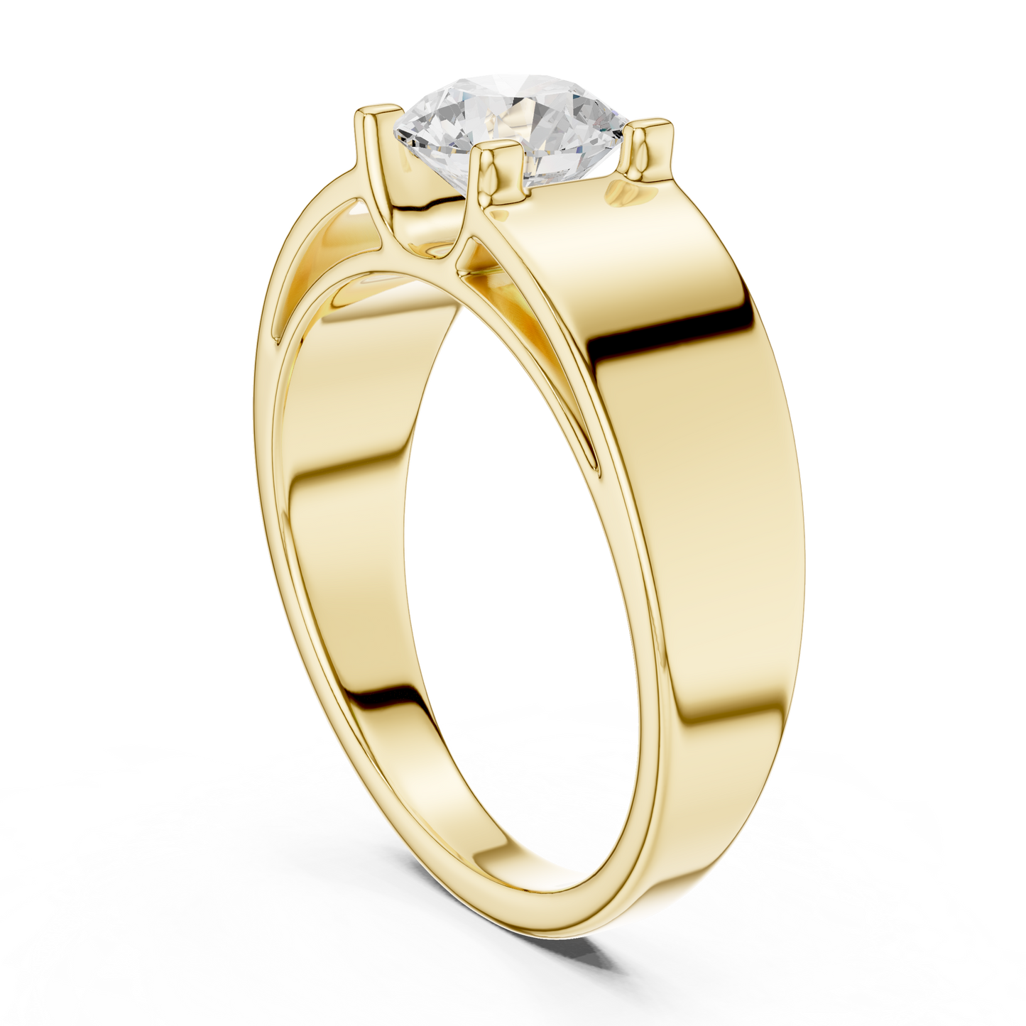 JÄGER JEWEL Signature Solitaire Band – JÄGER Metal