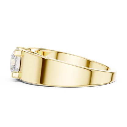 JÄGER JEWEL Signature Solitaire Band – JÄGER Metal