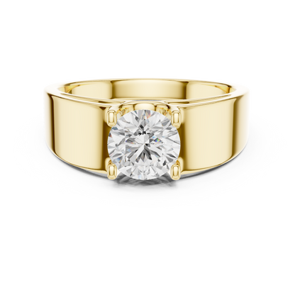 JÄGER JEWEL Signature Solitaire Band – JÄGER Metal