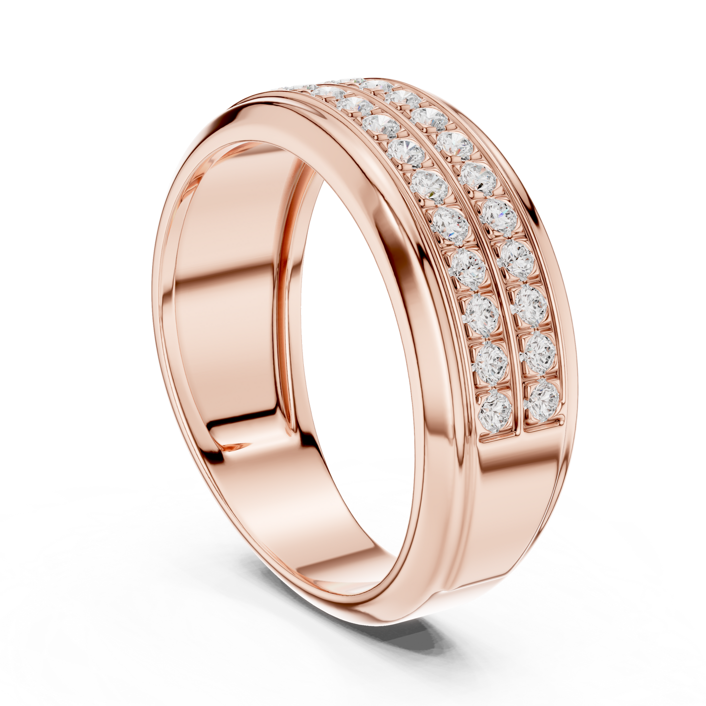 JÄGER JEWEL Twin Eternity Radiance Ring – JÄGER Metal