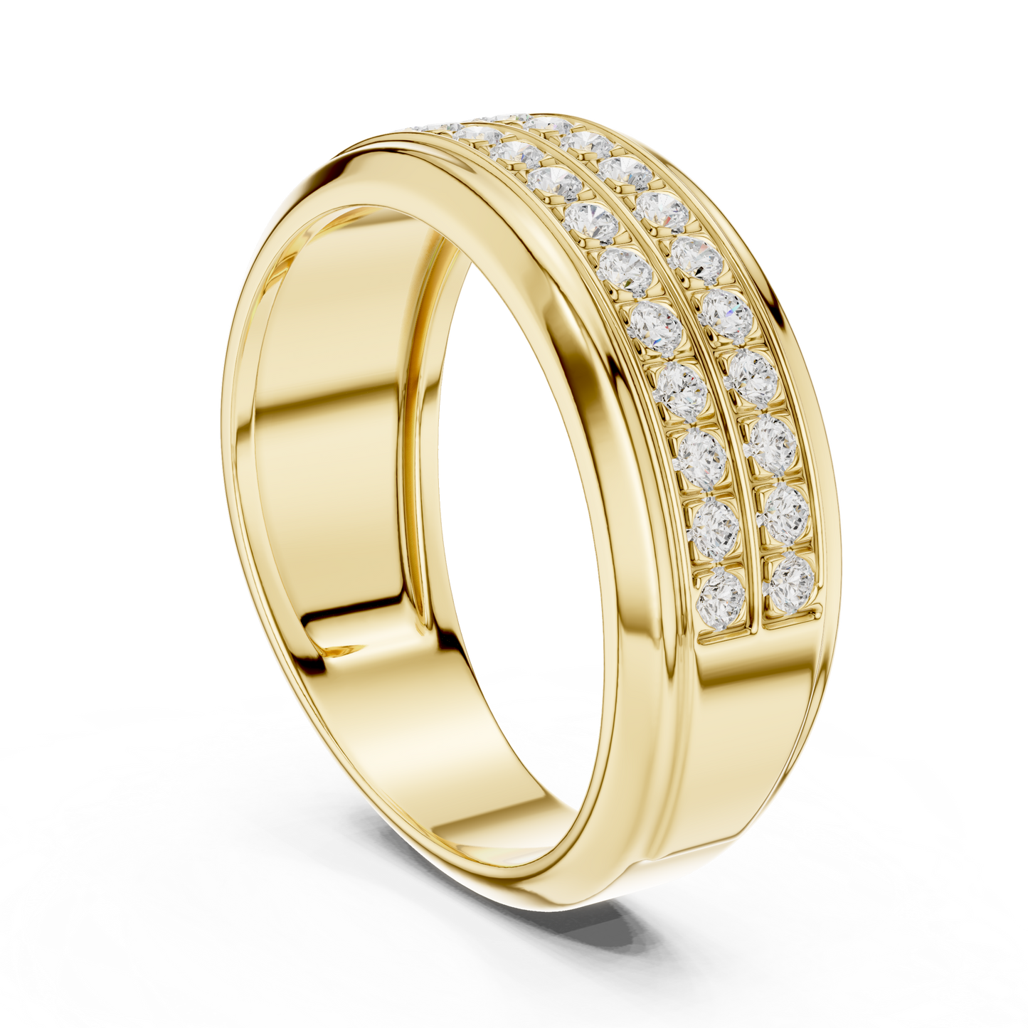 JÄGER JEWEL Twin Eternity Radiance Ring – JÄGER Metal