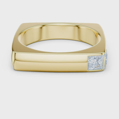 JÄGER JEWEL Dual Prism Diamond Ring – JÄGER Metal